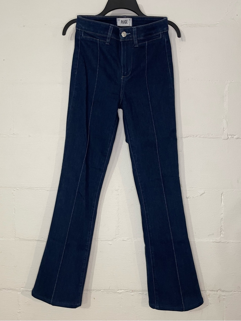 PAIGE Indigo High-Rise Flare Jeans